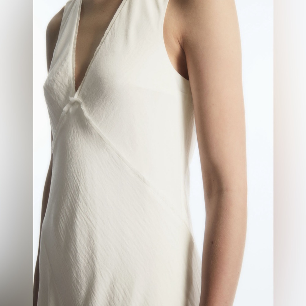 COS Floaty Asymmetric Midi Dress